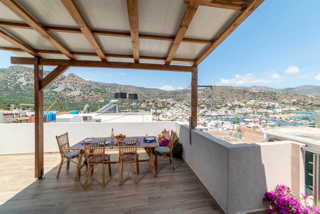 E.Berdufi Apartament Sea View Elounda Екстериор снимка